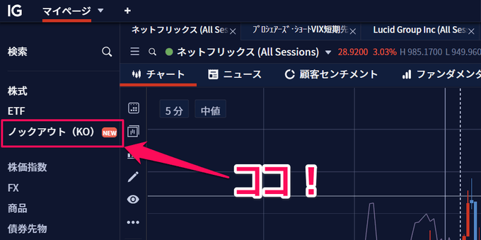 【新リリース】IG証券で株式ノックアウト・オプションが取り扱いスタート！特徴やメリットを解説！