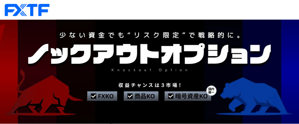 FXTFのノックアウトオプション最大ロット数は？
