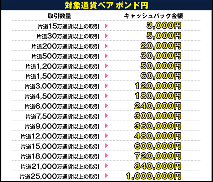 ヒロセ通商のキャンペーン