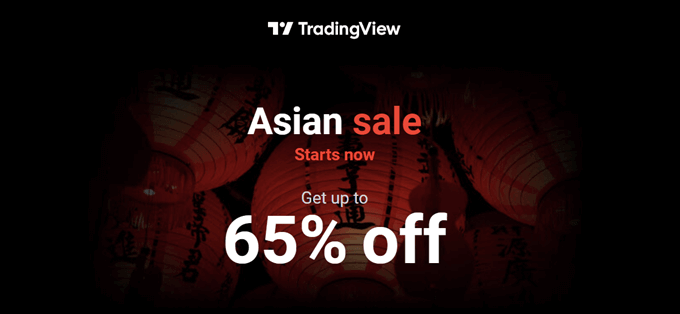 ゲリラ開催中！TradingViewアジア限定セールを見逃すな！