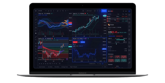 TradingViewモックアップ画像