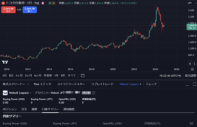 TradingViewで日本株を取引する方法は？