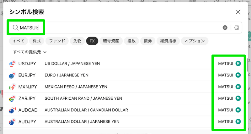 松井証券はTradingView(トレーディングビュー)対応