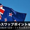 【FX約20社掲載】NZドル円スワップポイント徹底比較！1日分・1ヶ月分の履歴を掲載